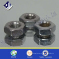 Proveedor China buena resistencia acero galvanizado tuerca hexagonal